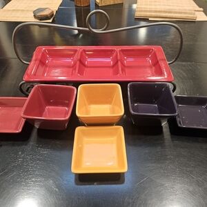 Colorful Ceramic Bakeware Set